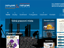 Tablet Screenshot of nohynek.com